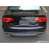 AWE Dual Outlet Bumper Conversion Kit W/ Rear Lower Valance for B8 A4 Sedan - Non S-Line Cars