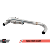 AWE Touring Edition Axle Back Exhaust for BMW F3X 340i / 440i - Chrome Silver Tips (102mm)