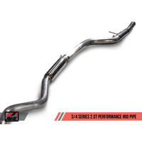 AWE Performance Mid Pipe for BMW F3X 340i / 440i