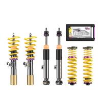 KW Coilover suspension V3 inox (incl. deactivation for electronic dampers) BMW 4 Convertible (G23) 11/2020-