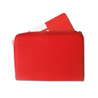 Akrapovic Leather Zip Notebook (M)