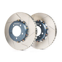 Girodisc Front 2pc Floating Rotors for 2011+ Mustang GT with Brembo Calipers