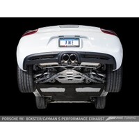 AWE PERFORMANCE Exhaust FOR PORSCHE 981 CAYMAN S