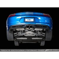 AWE Performance Exhaust For Porsche 981 Boxster/Cayman S