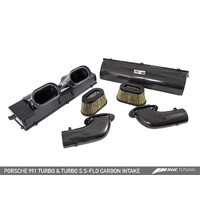 AWE S-FLO CARBON INTAKE FOR PORSCHE 991.1 / 991.2 TURBO AND TURBO S
