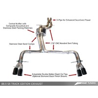 AWE TRACK EDITION EXHAUST AND DOWNPIPE SYSTEMS FOR AUDI B8.5 S5 3.0T