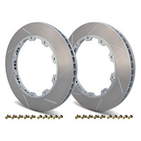 Girodisc Mercedes 390mm Drilled/Slotted Replacement Front Rotor Ring Pair