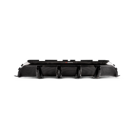 Akrapovic Rear Carbon Fibre Diffuser - Gloss with Red/White Logo - BMW F90 M5