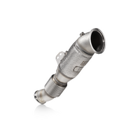 Akrapovic Downpipe with Cat (SS) - BMW M40i / Toyota Supra (With OPF)