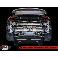 AWE PERFORMANCE Exhaust SYSTEM FOR THE PORSCHE 991.2 TURBO AND TURBO S