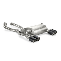 Akrapovic Titanium Evolution System for M3 and M4 (F80 and F82) with Titanium Tail Pipes