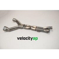 VelocityAP Aston Martin DB9, DBS, Virage &amp; Vanquish Stainless X-Pipe Exhaust Center Section