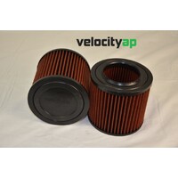 VelocityAP Aston Martin V8V, DB9, DBS, Virage, Vanquish, V12V Performance Air Filters (PAIR)
