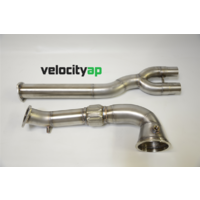 VelocityAP Audi TTRS Catless Downpipe &amp; Link Pipes