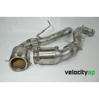 VelocityAP McLaren 300 Cell Euro 6 Ultra-High Temp Sport Catalyst Pipes