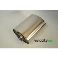 VelocityAP Race Muffler 2.5" Inlet Outlet 'Touring' Sound Level